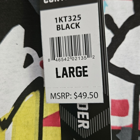 & Other Stories Black Multicolor Graphic Tee - Picture 5 of 5